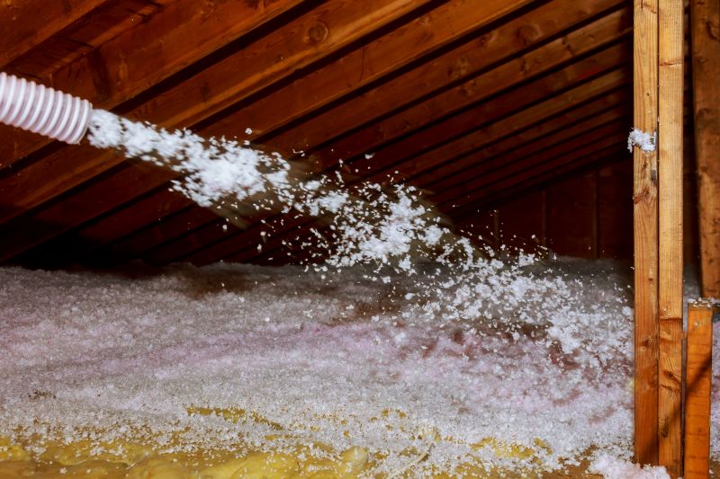 Attic Insulation Installation